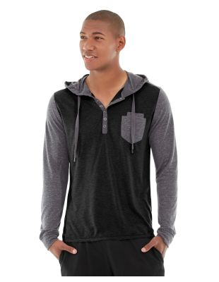 Chaz Kangeroo Hoodie-XL-Black