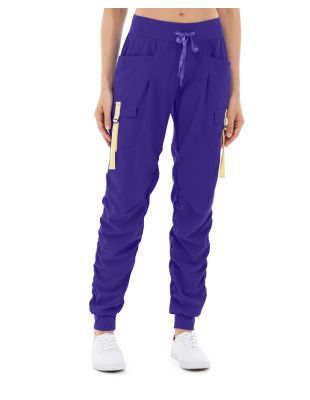 Ida Workout Parachute Pant-28-Purple