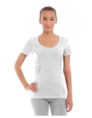 Juliana Short-Sleeve Tee-XL-White