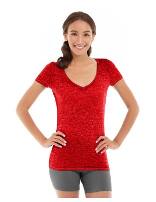 Minerva LumaTech&trade; V-Tee-XL-Red