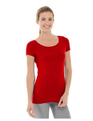 Tiffany Fitness Tee-XL-Red