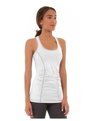Leah Yoga Top-XL-White